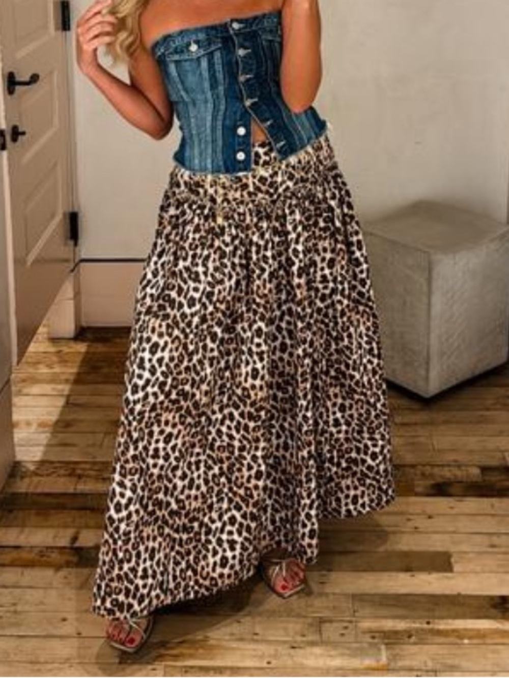 Anthropologie Mare Mare * Basque Warson Maxi Skirt NWT! - Picture 2 of 16